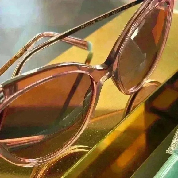 Tiffany oversized gradient cat eye sunglasses with stones- dust bag, case, box - Picture 8 of 14